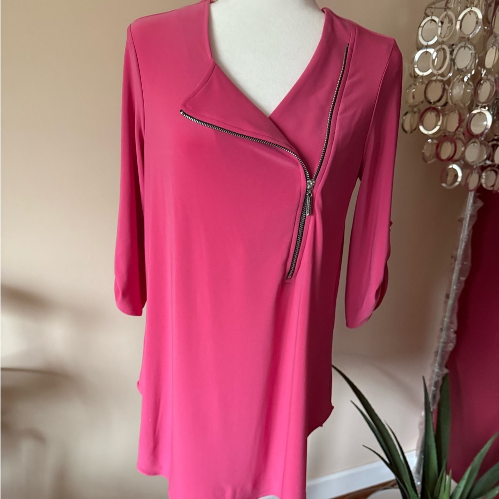 NWT BEAUTIFUL JOSEPH RIBKOFF PINK TUNIK TOP, size 8